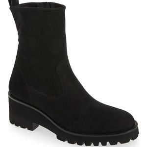 Paul Green Newbury Suede Chunky Platform Boots (7.5 mens, 9.5 womens)